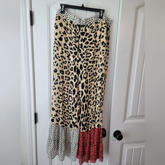 Umgee multi print pull on pants - Picture 1 of 6